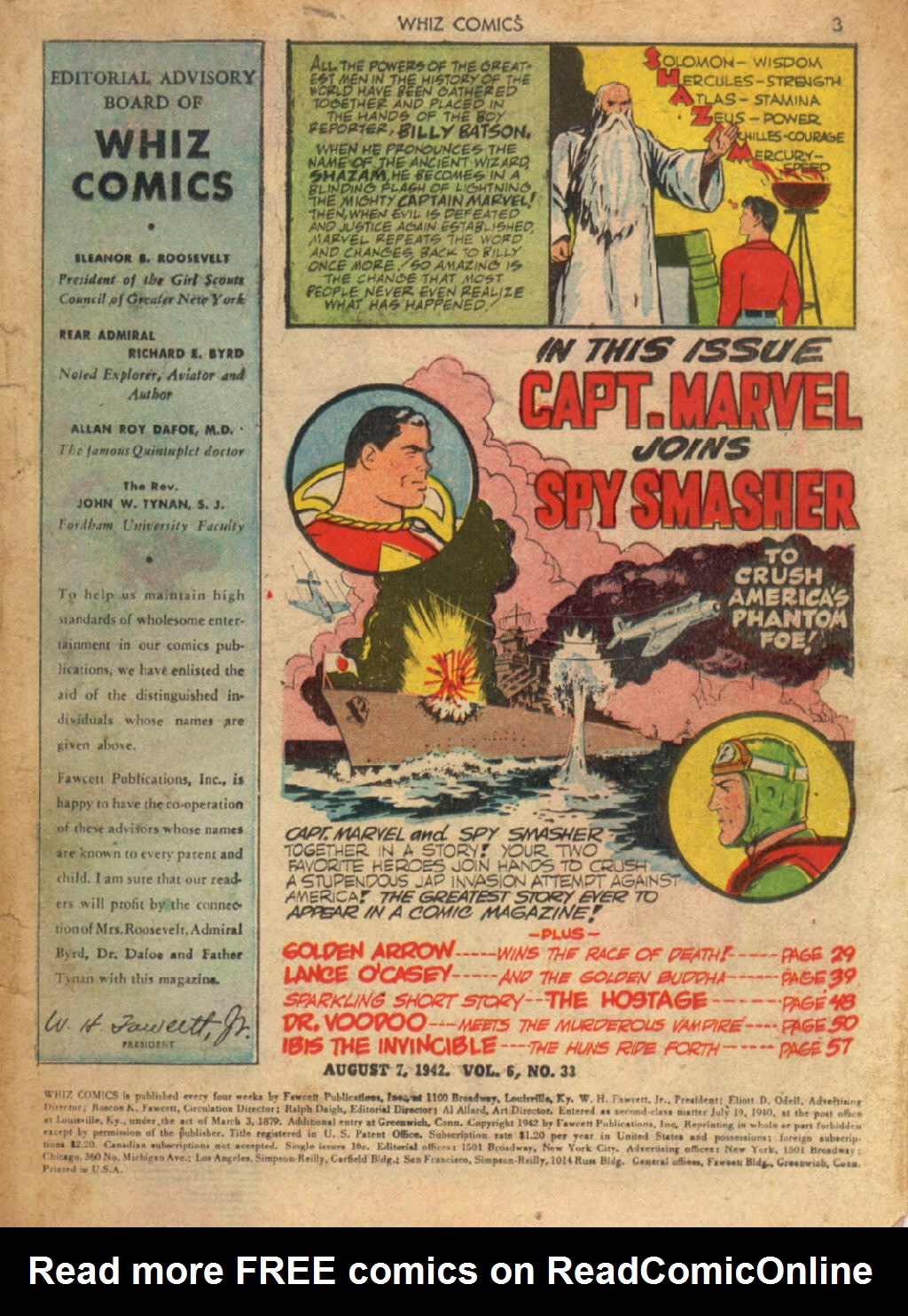Read online WHIZ Comics comic - Issue #33 - 3