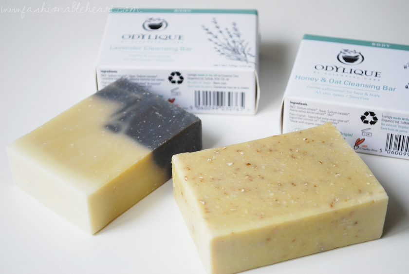 bbloggers, bbloggersca, canadian beauty bloggers, soap, cleansing bar, bars, soaps, natural, organic, vegan, vegetarian, odylique, honey and oat, honey & oat, lavender, review, dry skin, sensitive, smell good, skincare, coconut oil, extra virgin olive oil, essential oils