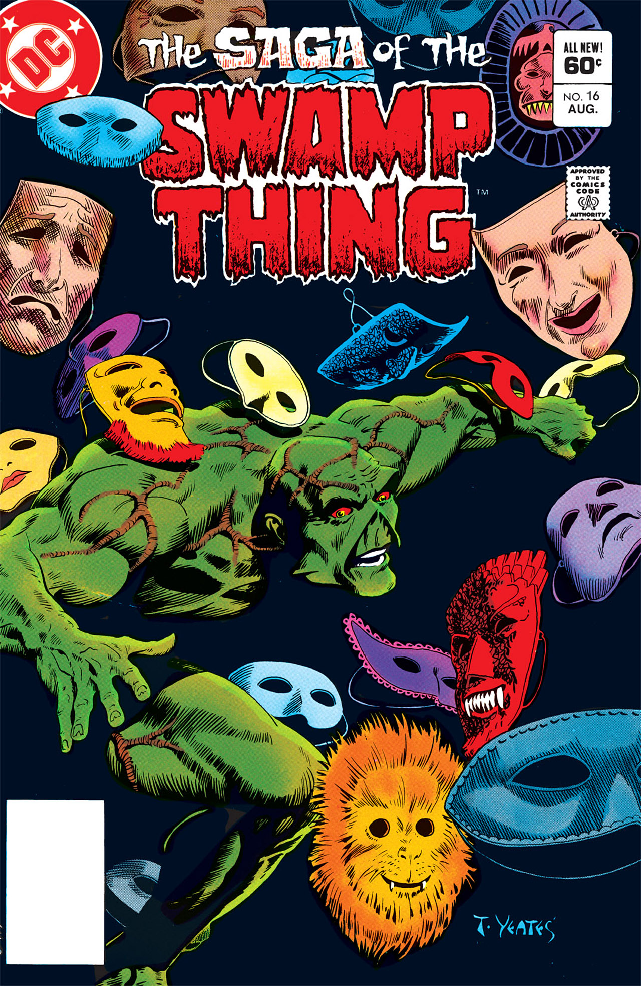 Read online Swamp Thing (1982) comic -  Issue #16 - 1