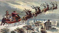 La slitta di Babbo Natale La slitta di Babbo Natale