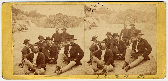 Secret Service agents, Whitehouse, Va.] approx. 1865