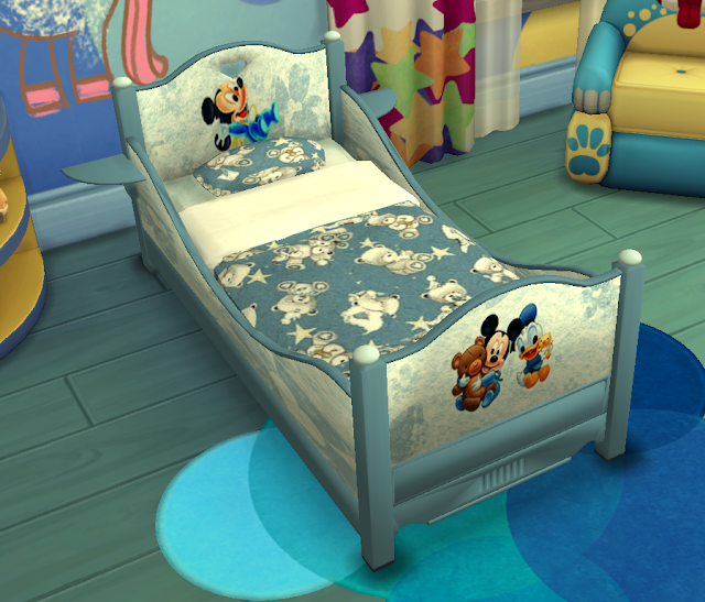 sims 4 cc toddler bed 