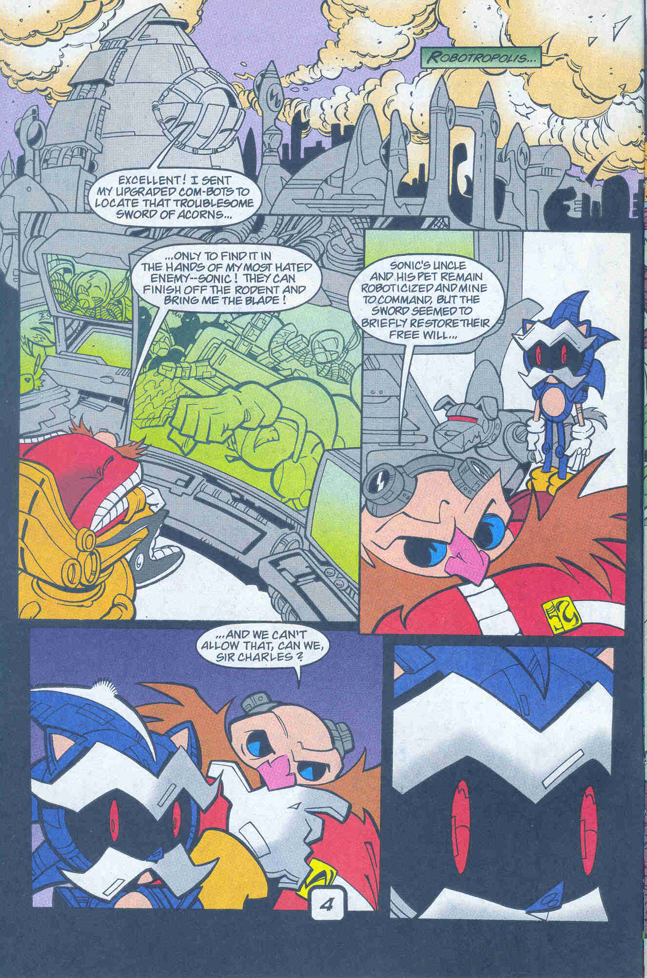 Read online Sonic The Hedgehog comic -  Issue #90 - 5