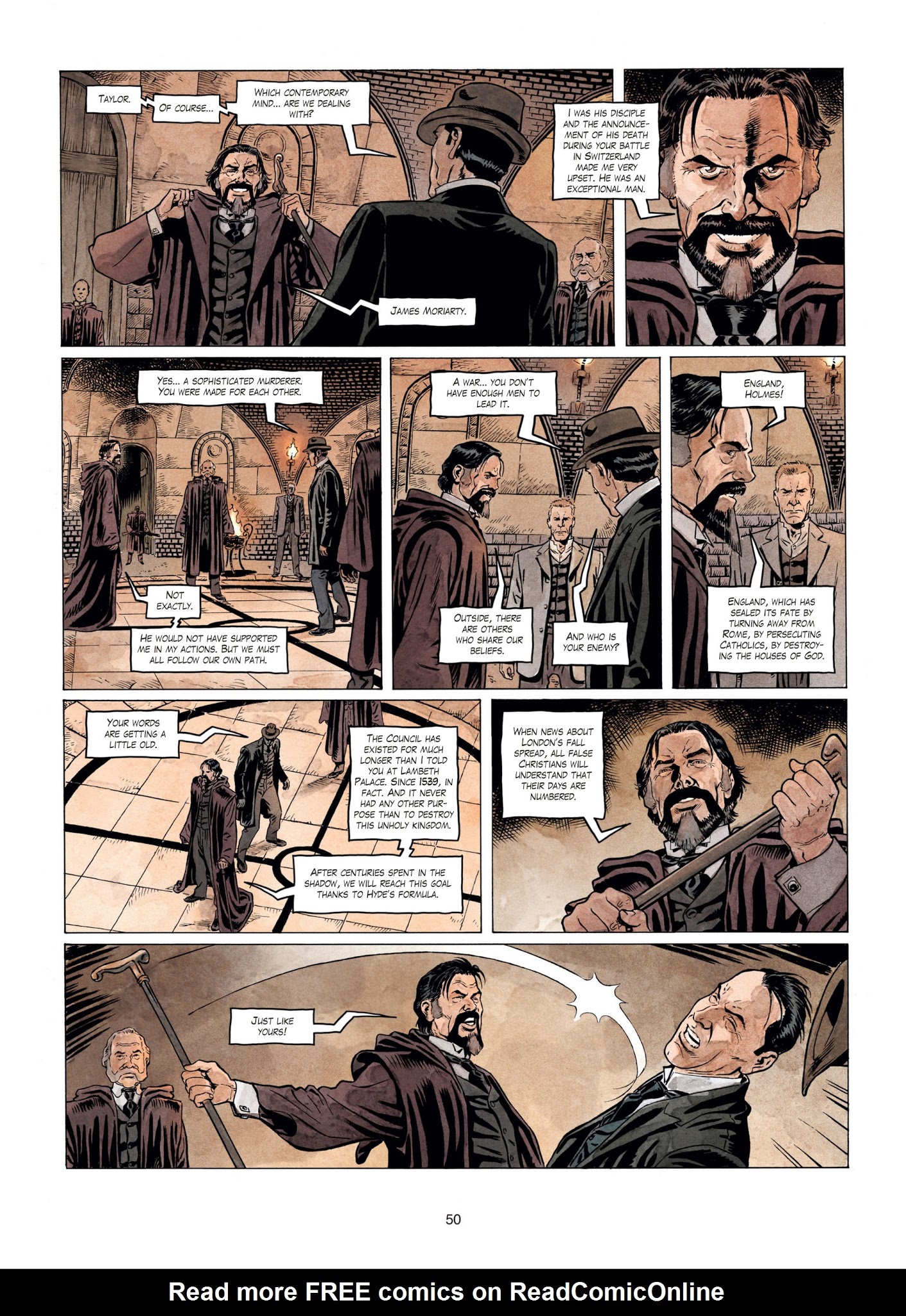 Read online Sherlock Holmes Society comic -  Issue #3 - 49