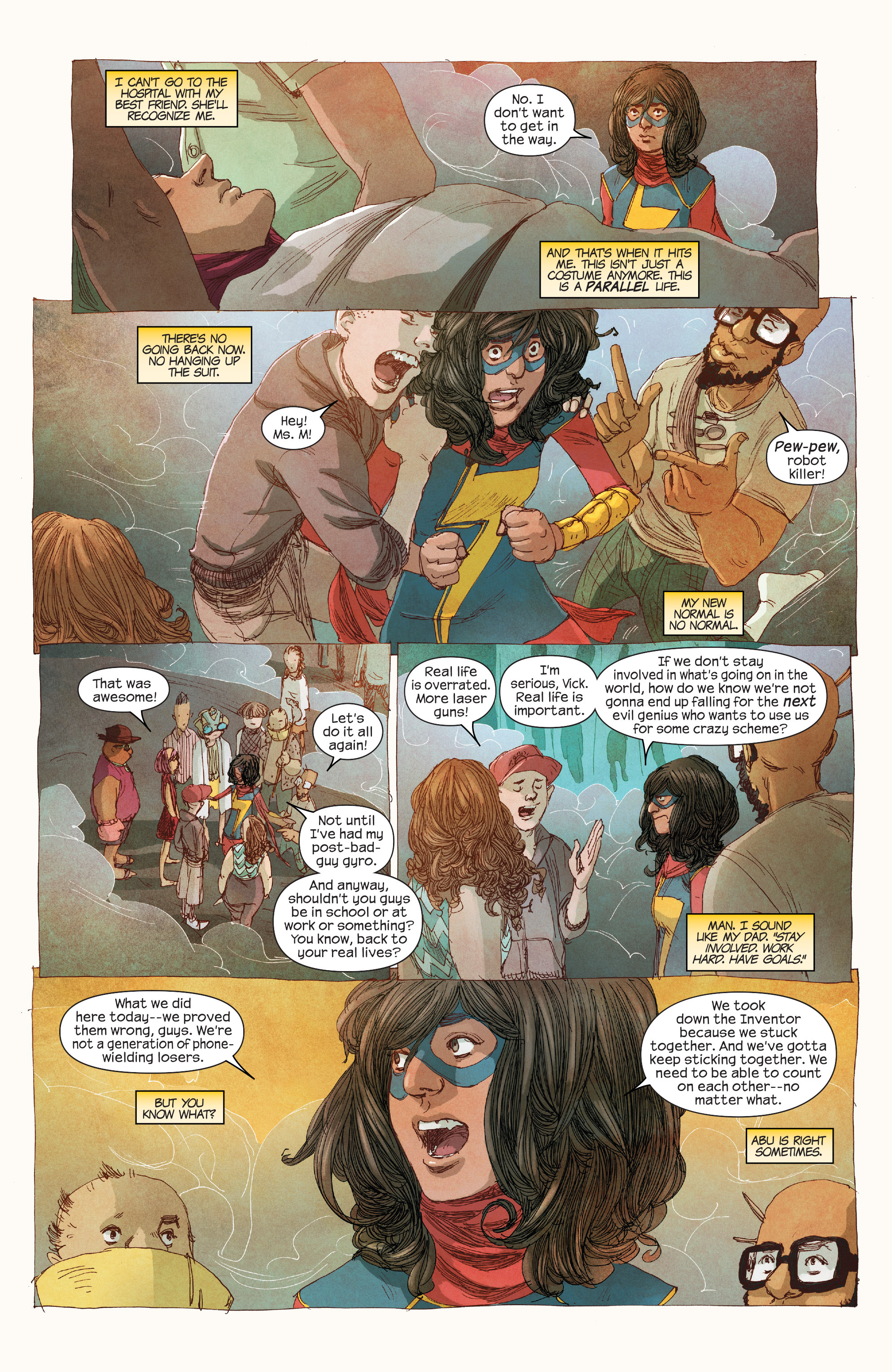 Read online Ms. Marvel (2014) comic -  Issue #11 - 21