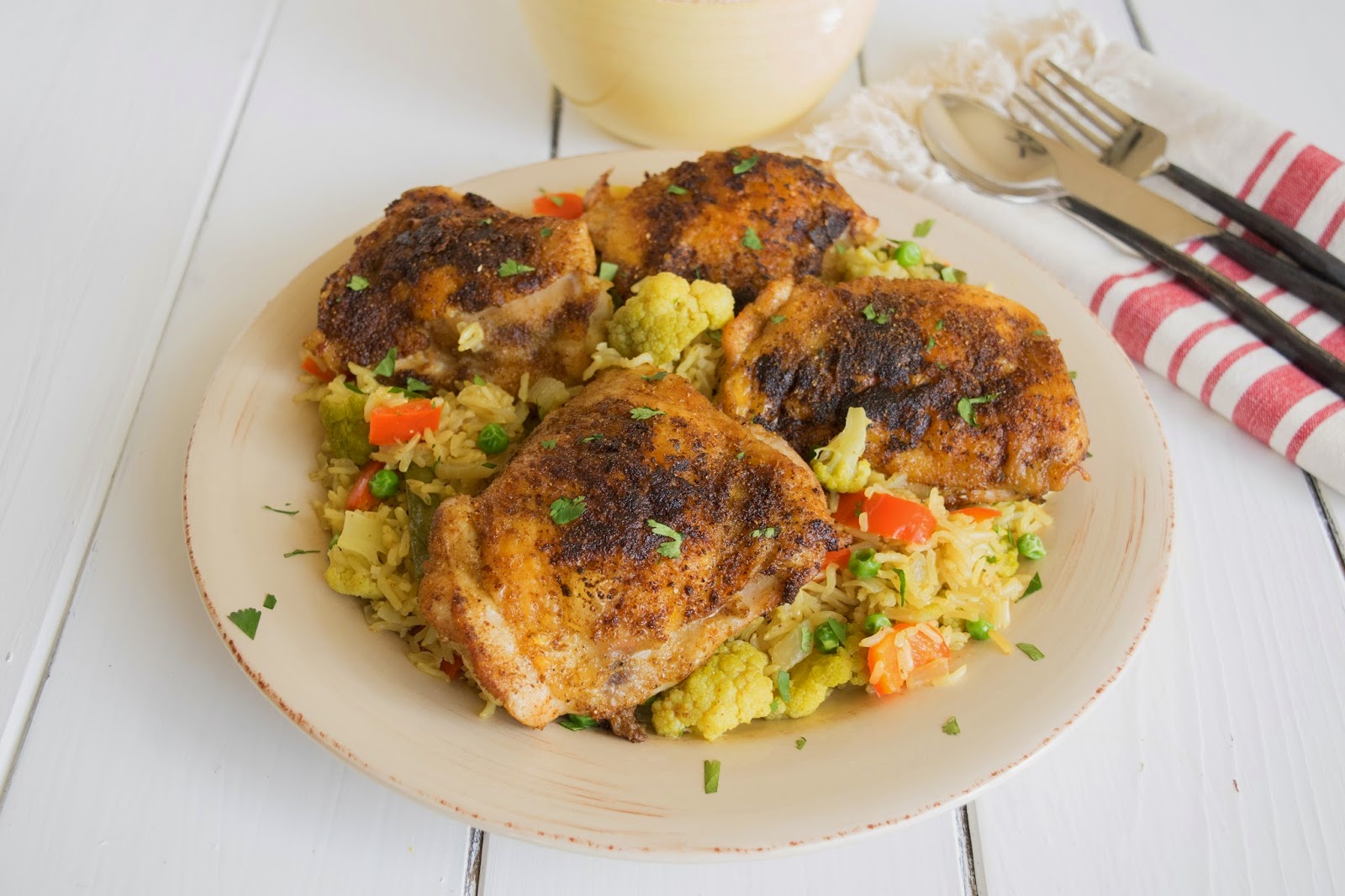 Indian Spice Rubbed Chicken Thighs Recipe Kusina Master Recipes