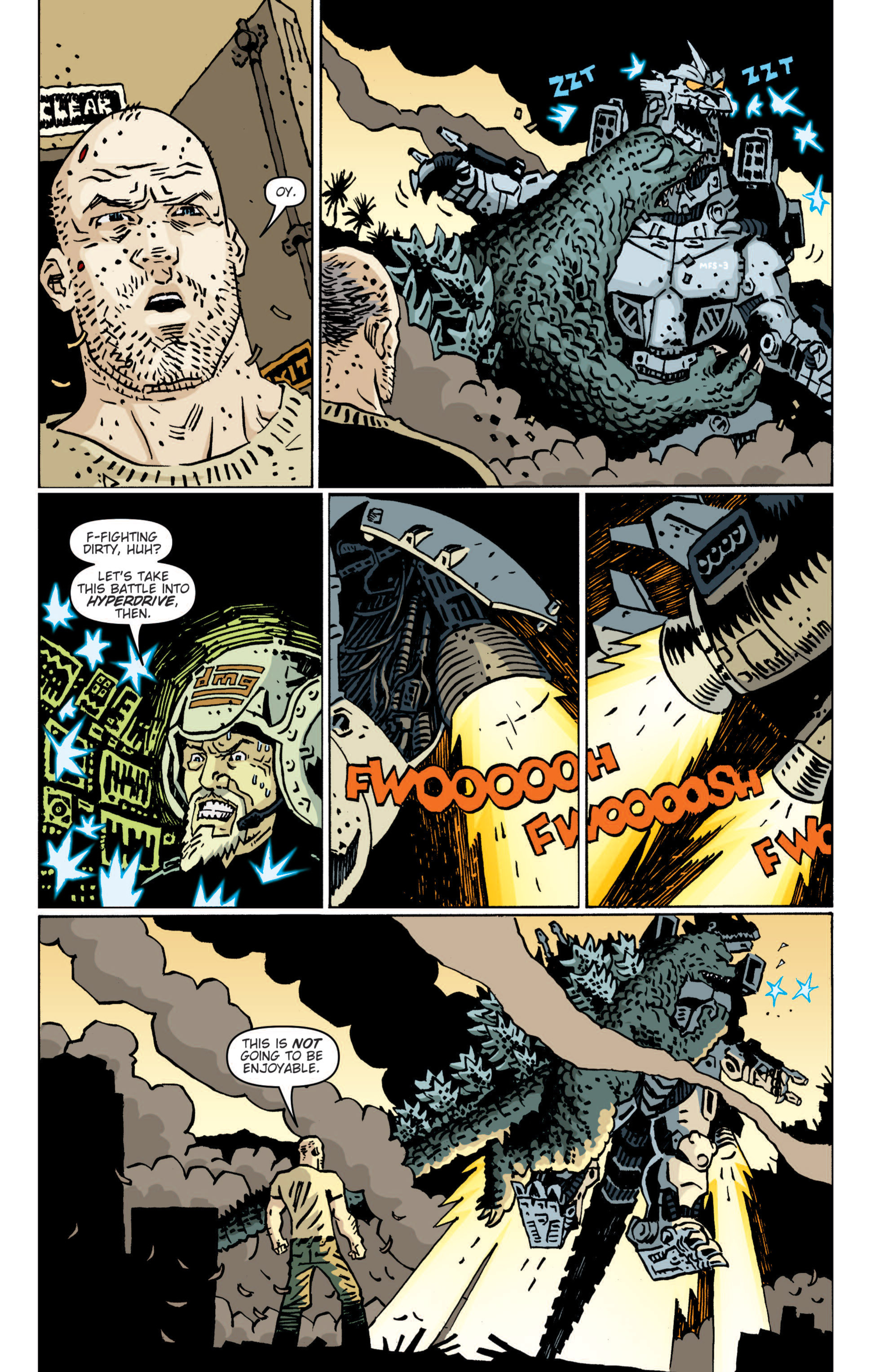 Read online Godzilla (2012) comic -  Issue #5 - 18