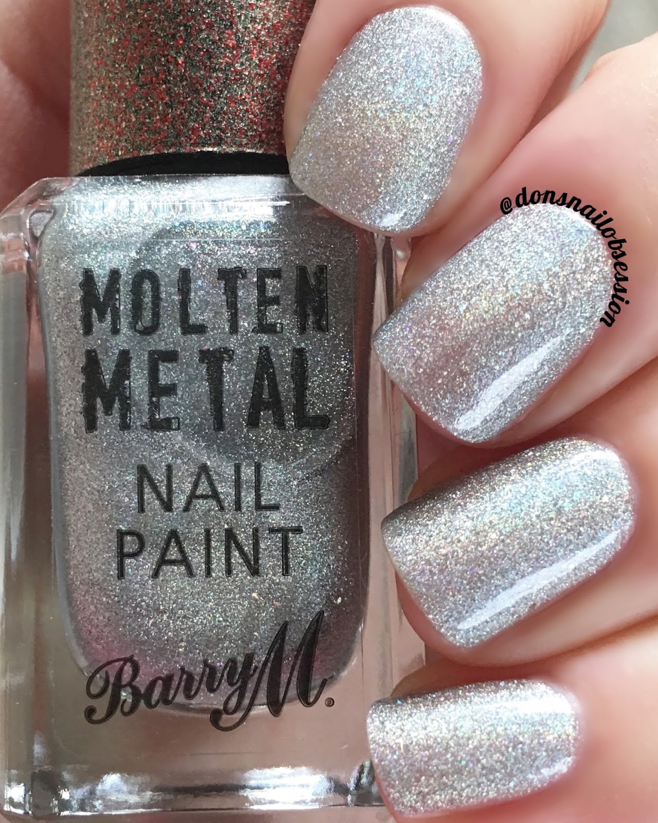 Don's Nail OBSESSION! NEW BARRY M MOLTEN METAL NAIL PAINTS 2018