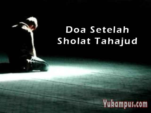 Dzikir setelah sholat tahajud