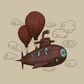 10-Hot-air-Balloons-and-Submarine-The-Fan-Brothers-Surreal-Illustrations-www-designstack-co
