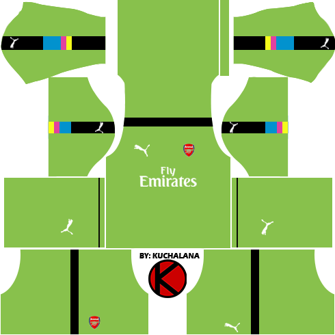 Arsenal kit online dls 2017