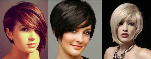 corte de pelo pixie asimétrico