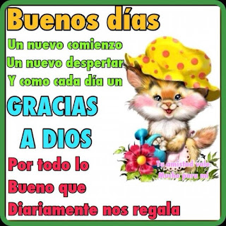Buenos dias Feliz Viernes