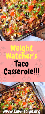 Weight Watcher’s Taco Casserole!!!