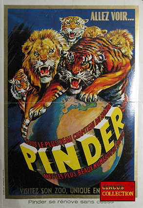 Cirque Pinder 1957 Collection Philippe Ros 