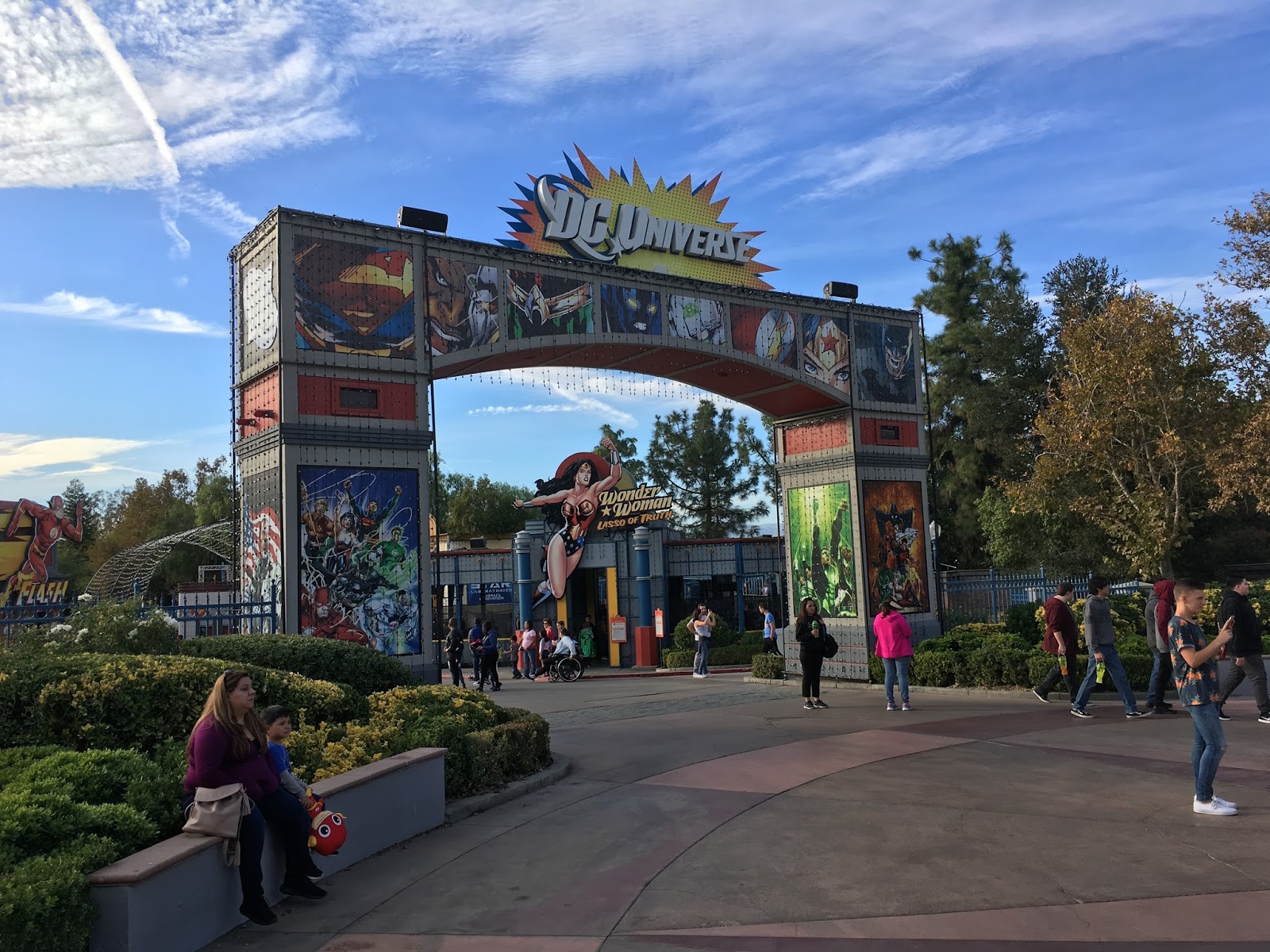 Crazanity New Ride Construction Update 2 November 2017 Six Flags