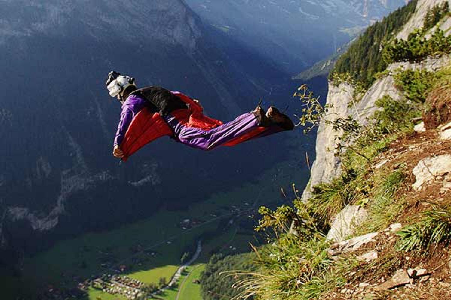 Wanderlust Wind Beneath My Wings (Base Jumping) Deolali