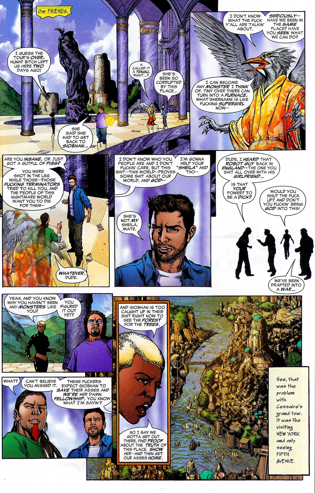 Read online Otherworld comic -  Issue #4 - 11
