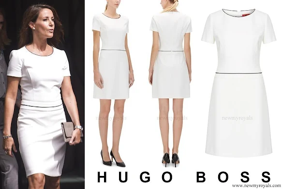 Princess Marie wore Hugo Boss Katniss dress