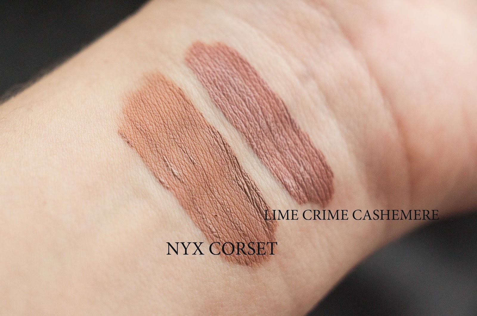 Nyx Cosmetics Lip Lingerie Liquid Lipstick: Bedtime Flirt, Corset, Satin Ri...