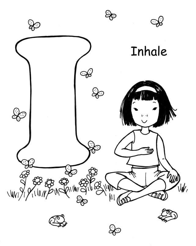 yoga coloring book pages - photo #18