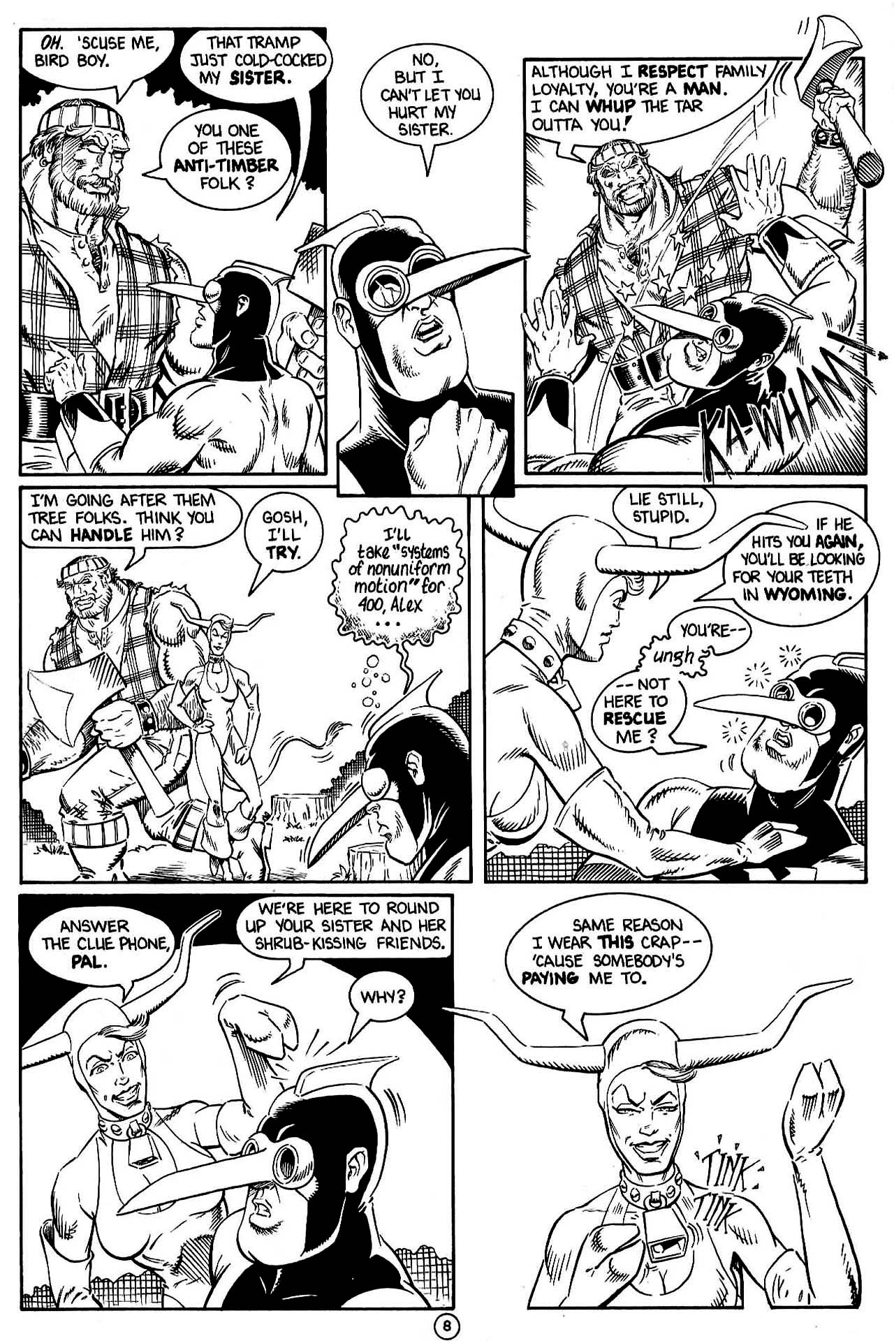 Read online Paul the Samurai (1992) comic -  Issue #5 - 9