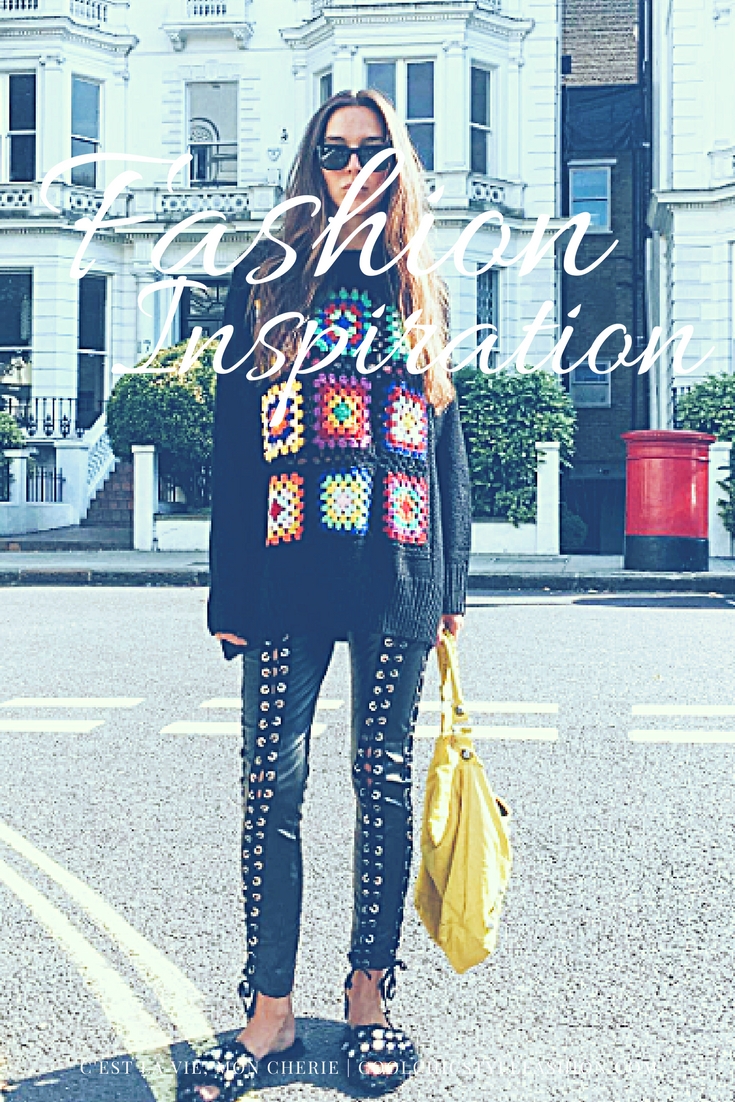 Fashion Inspiration Crochet Celebrity Looks Autumn/Winter 201718