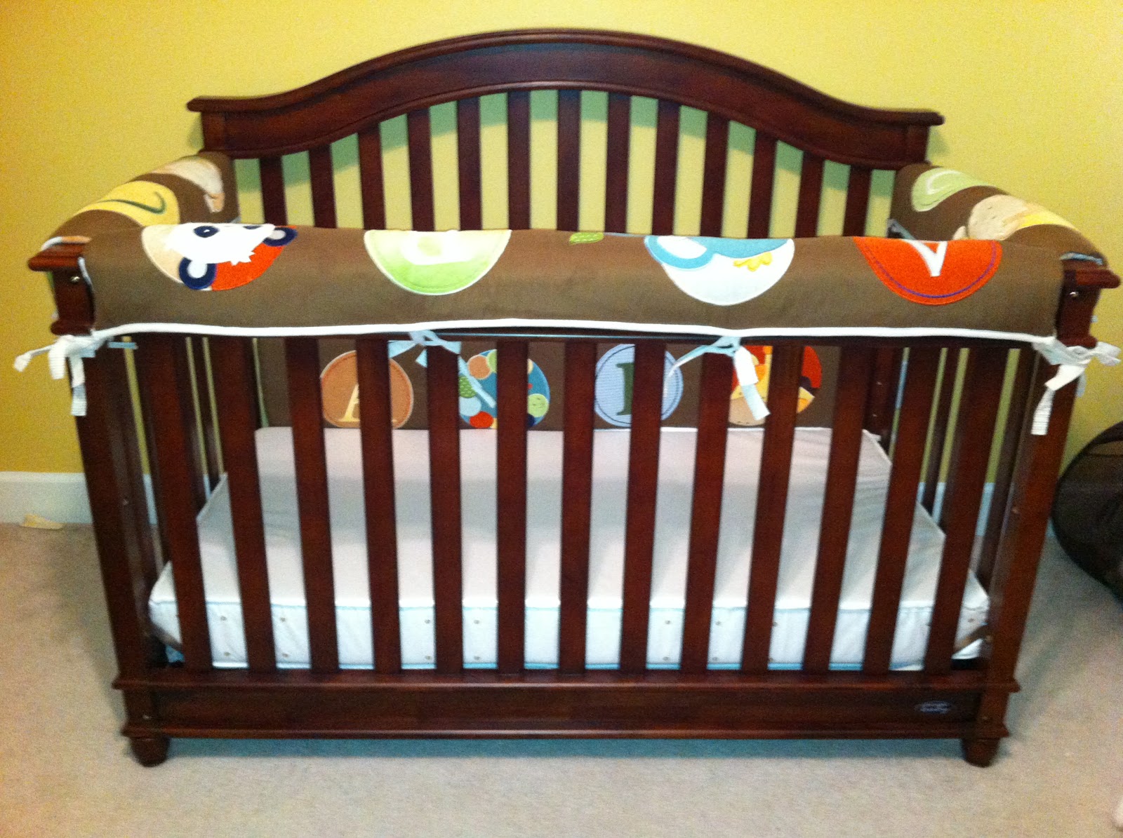 The NotSoCrafty Mom A Practical Use for Crib Bumpers