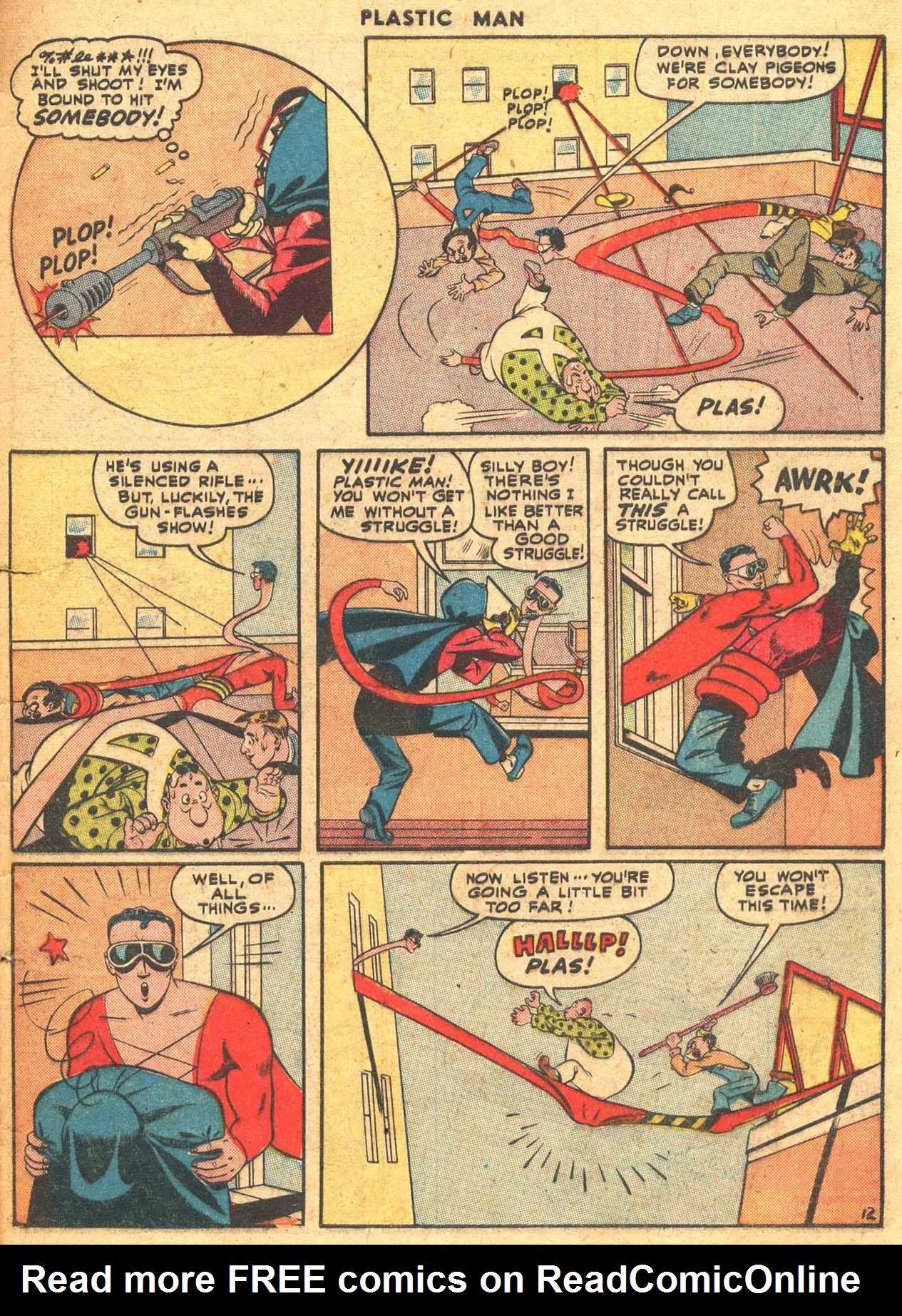 Read online Plastic Man (1943) comic -  Issue #7 - 47