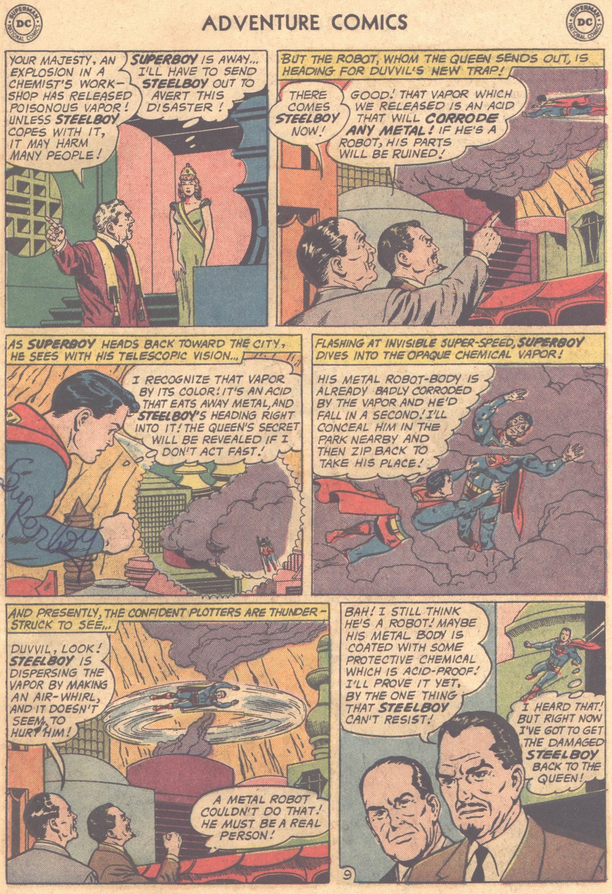 Read online Adventure Comics (1938) comic -  Issue #302 - 12