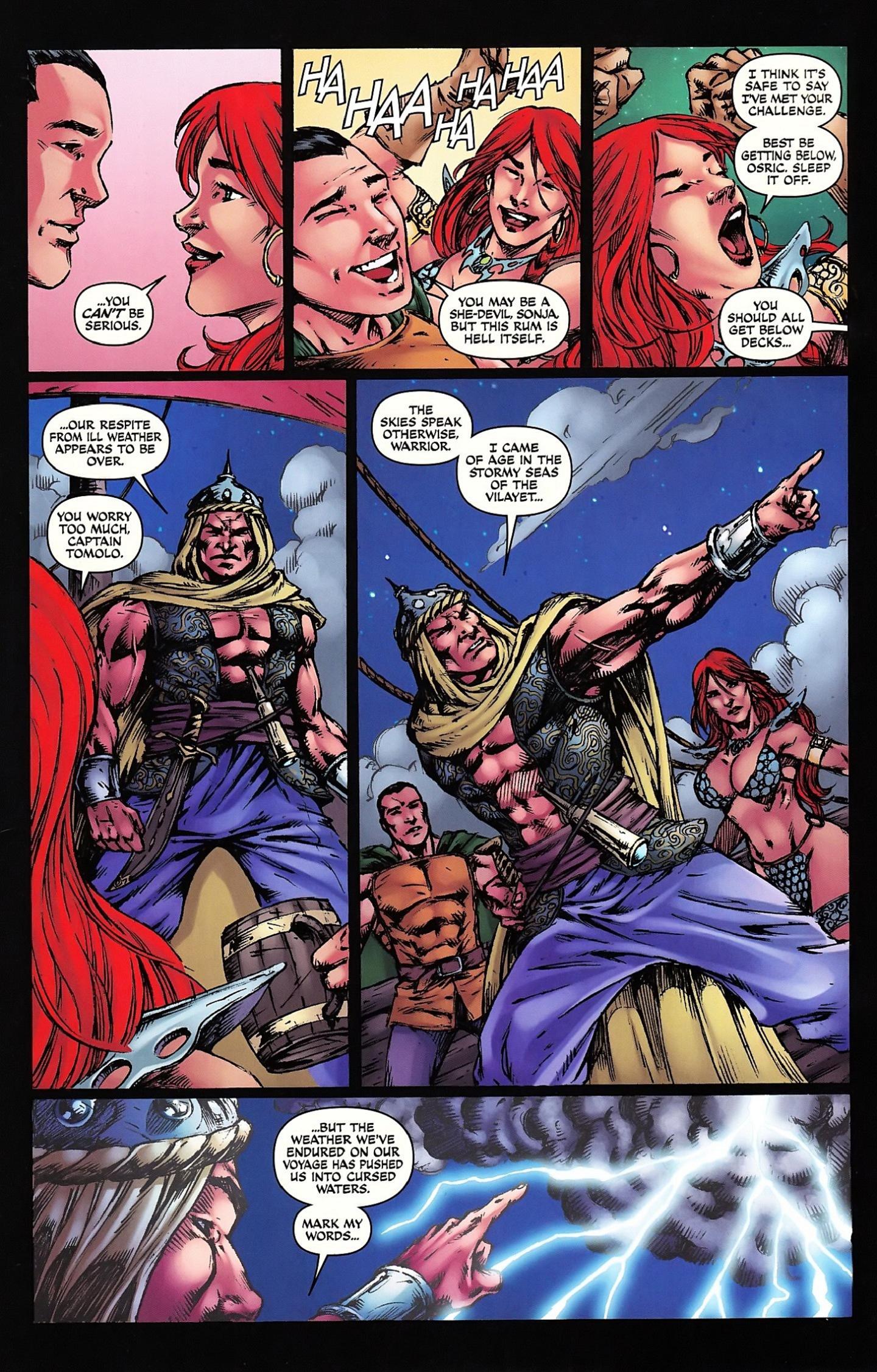 Read online Red Sonja (2005) comic -  Issue #67 - 7