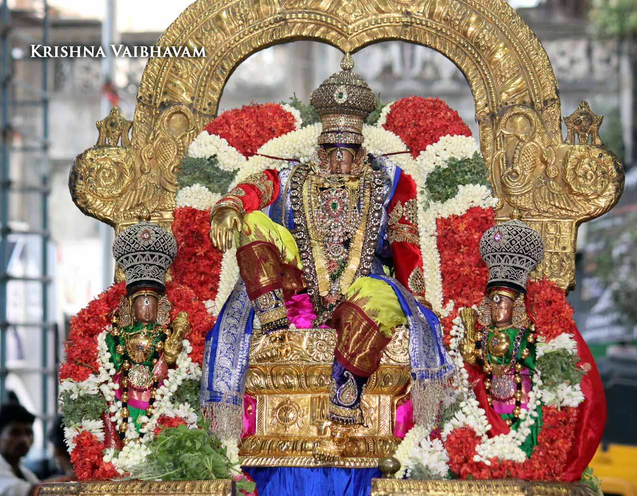Krishna Vaibhavam: Day 05 Theppam (Float Festival) and Purappadu ...