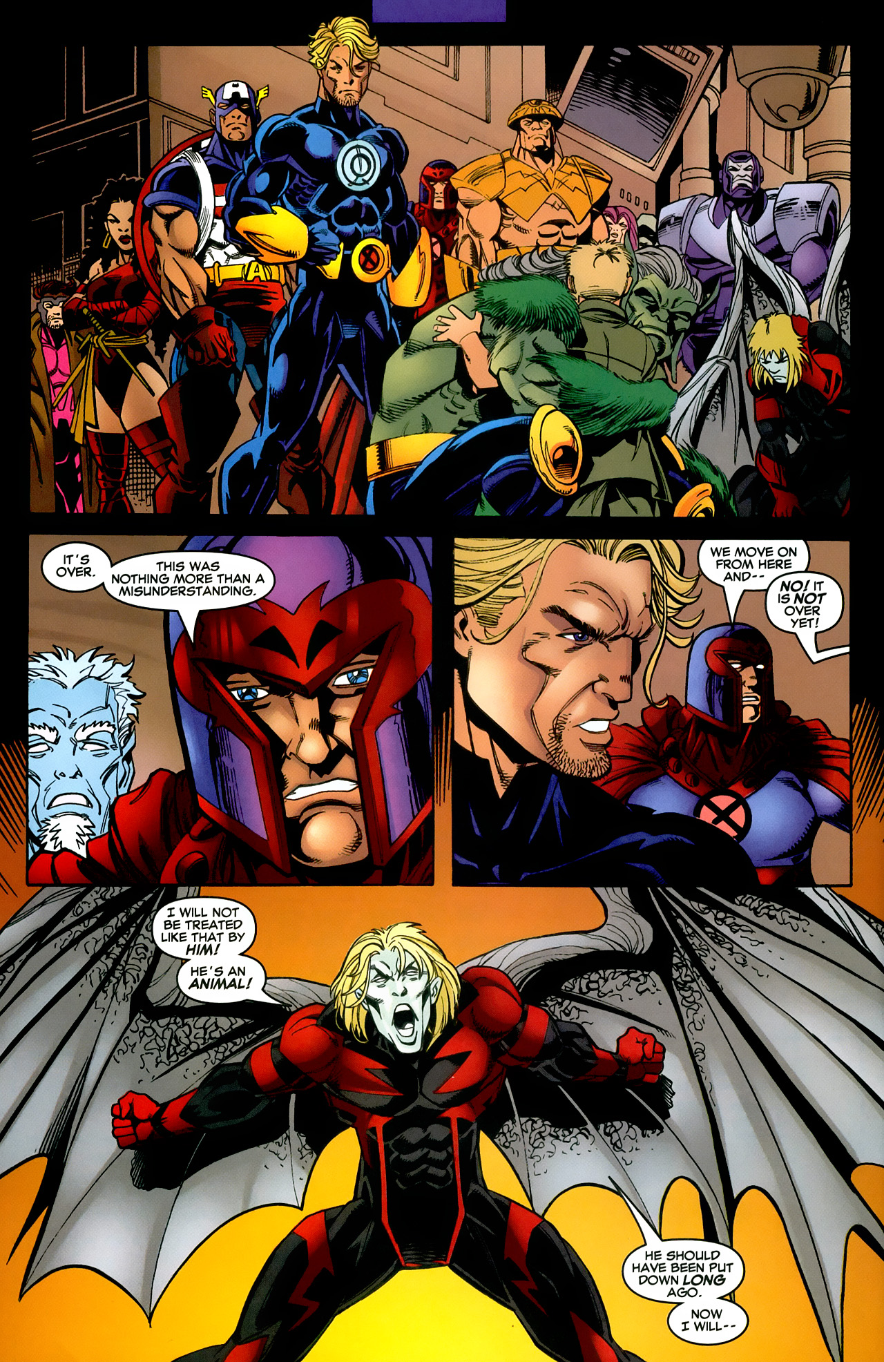 Read online Mutant X comic -  Issue #22 - 12