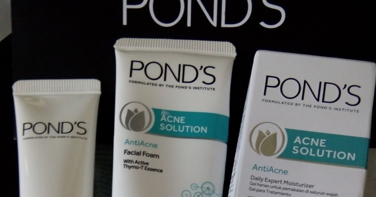 Review Ponds Acne Solution Facial Foam dan Daily Expert Moisturizer