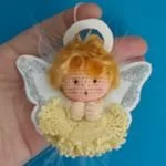 patron gratis angel amigurumi | free pattern amigurumi angel
