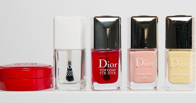 Dior Vernis Tie Dye Collection Summer 2015 - Top Coat, Sunkissed 239 ...