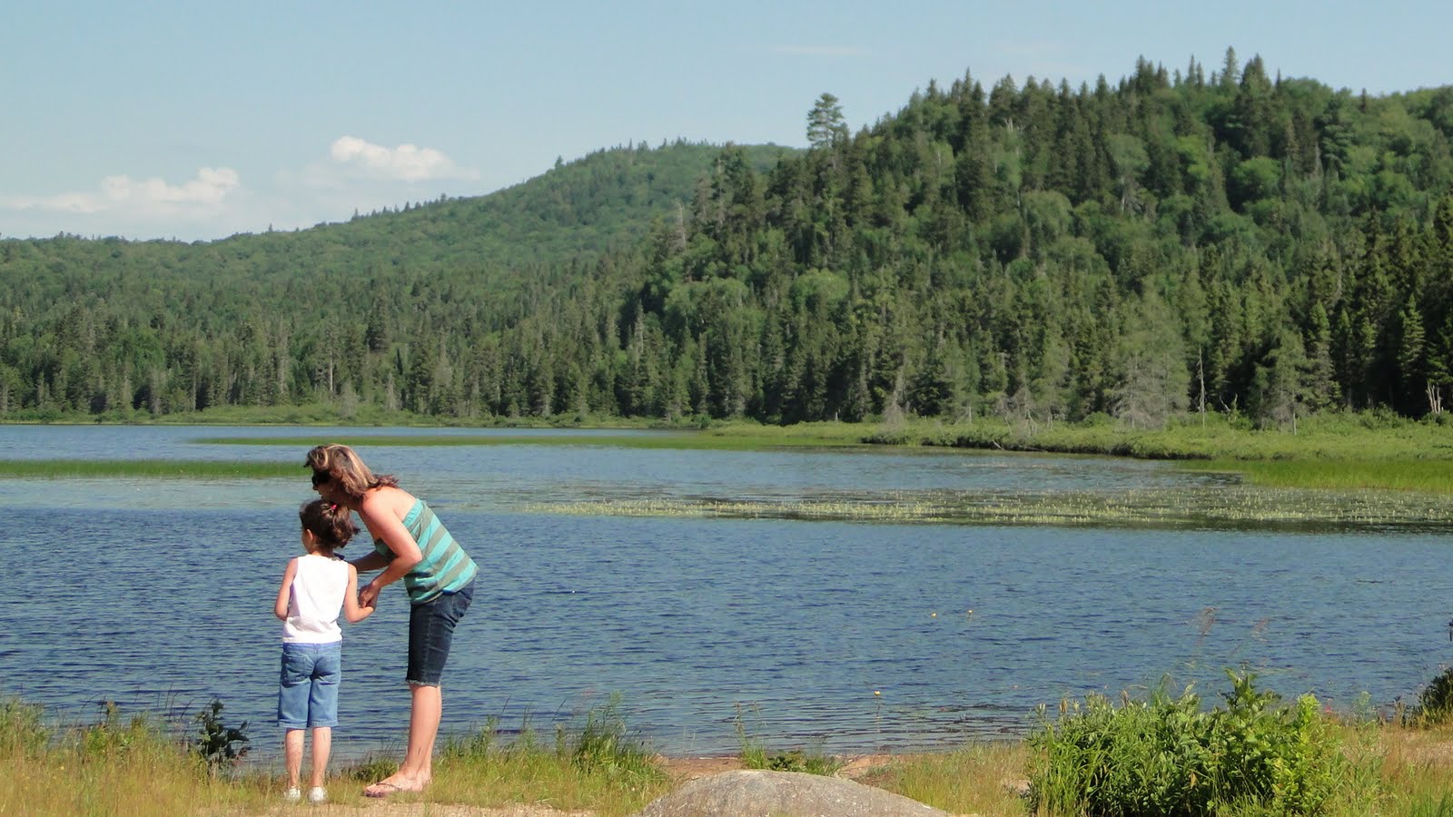 MONTREAL, CANADA PARC DU MONTTREMBLANT, LAC DES SABLES