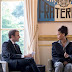 Rihanna Meets With The French President Macron And First Lady Brigitte (Photos).