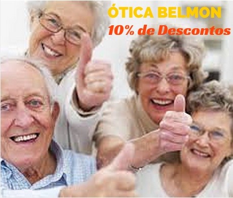 10% em Ótica para Idosos e Aposentados