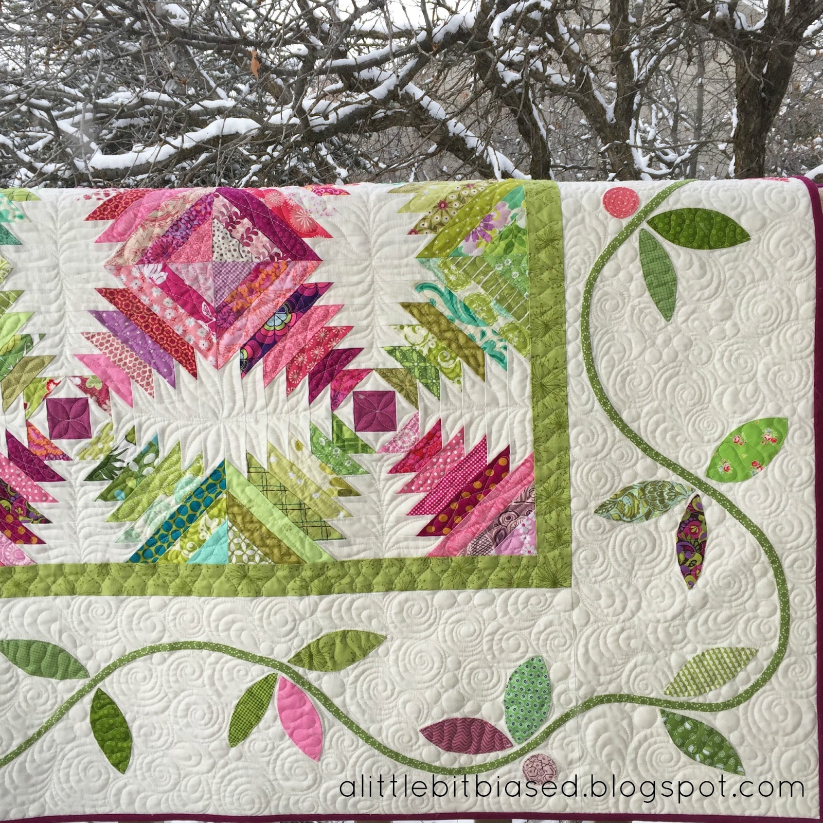 Gigi's Thimble Pineapple Quilt [Finished]