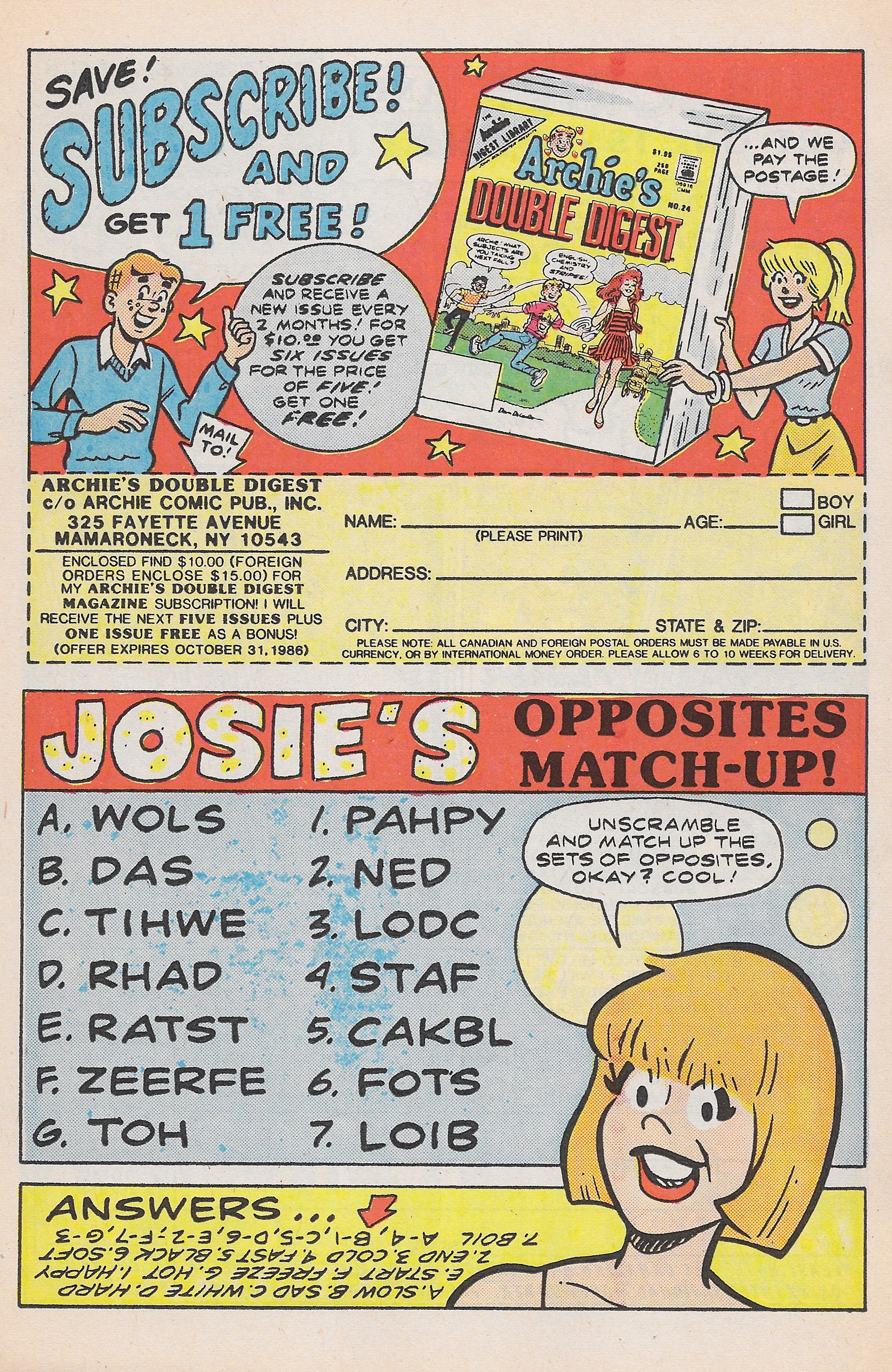 Read online Archie's Pals 'N' Gals (1952) comic -  Issue #183 - 11