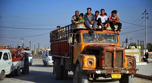 Туркменские семьи возвращаются в Тель-Афар