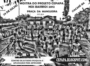 Mostra do projeto CEPAPA nos bairros Itacaré 2012