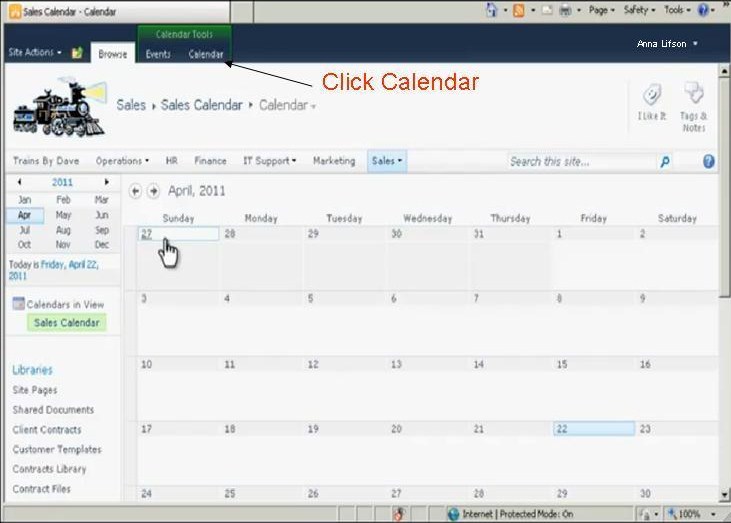 Creating Calendar In Sharepoint Printable Calendar 2023
