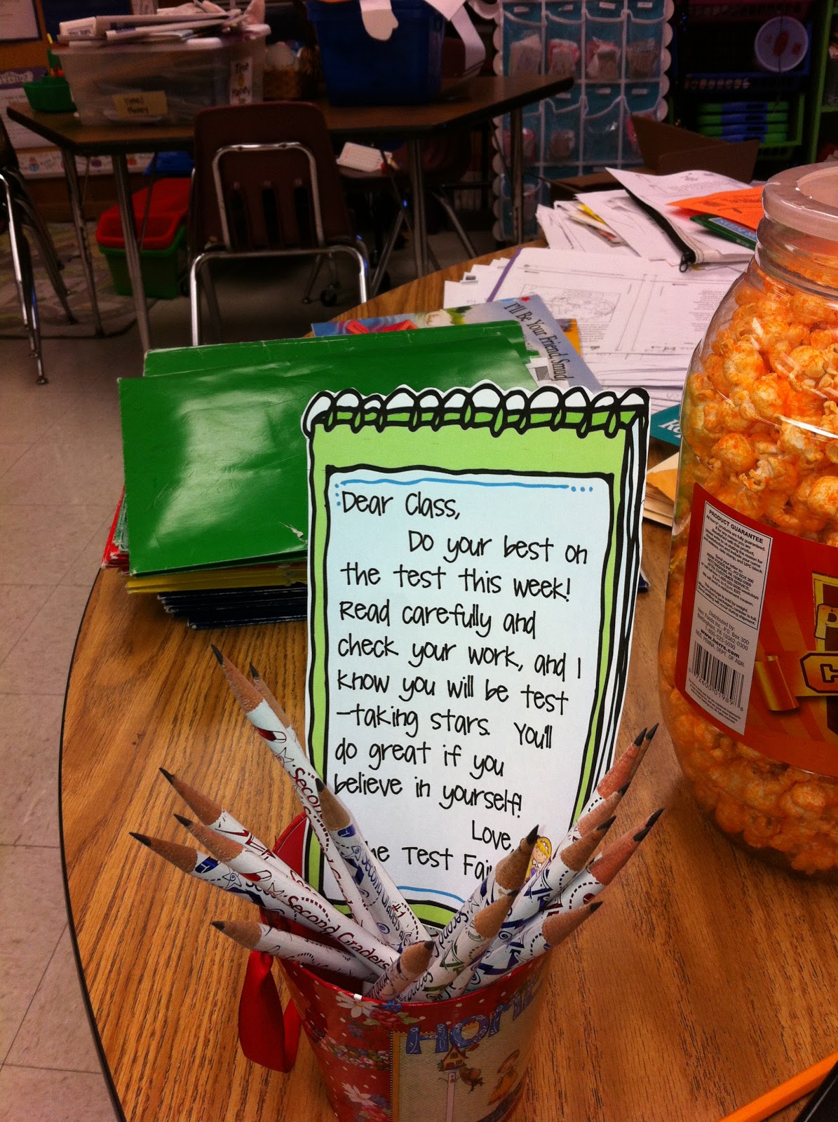 Second Grade Silliness: T is for Testing and Treats