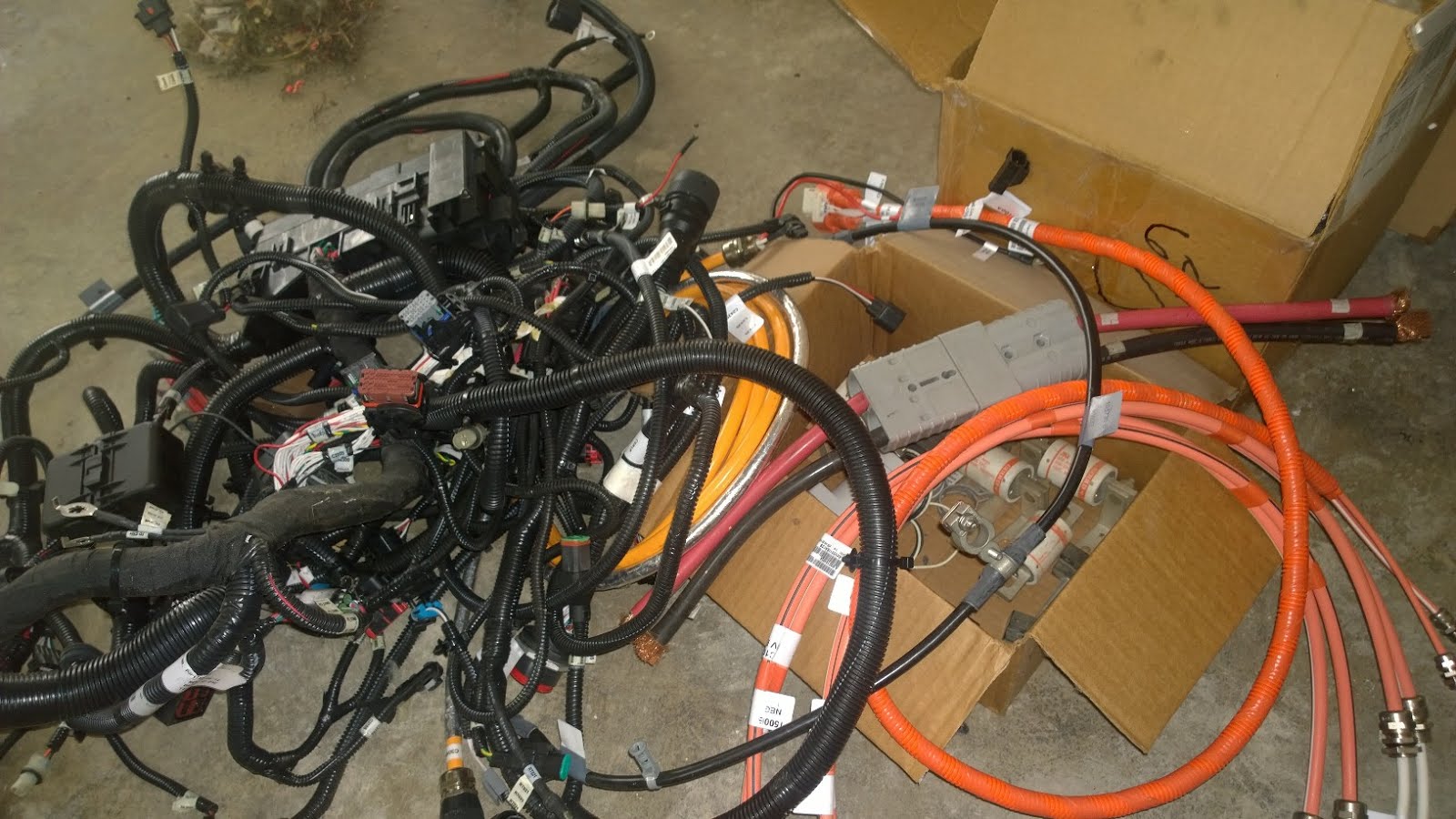 2003 VW Golf GL 2.0L conversion to an Electric Vehicle.: Bulk parts