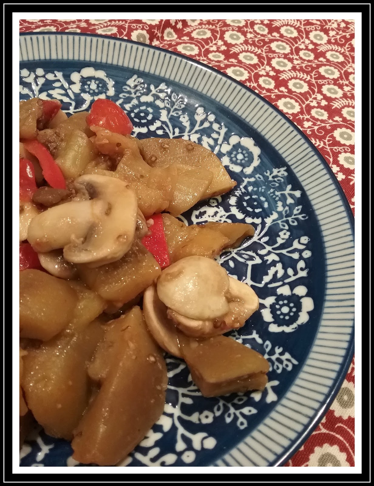 Gluten Free AZ Eggplant with Mushrooms, Peppers, and Tomatoes