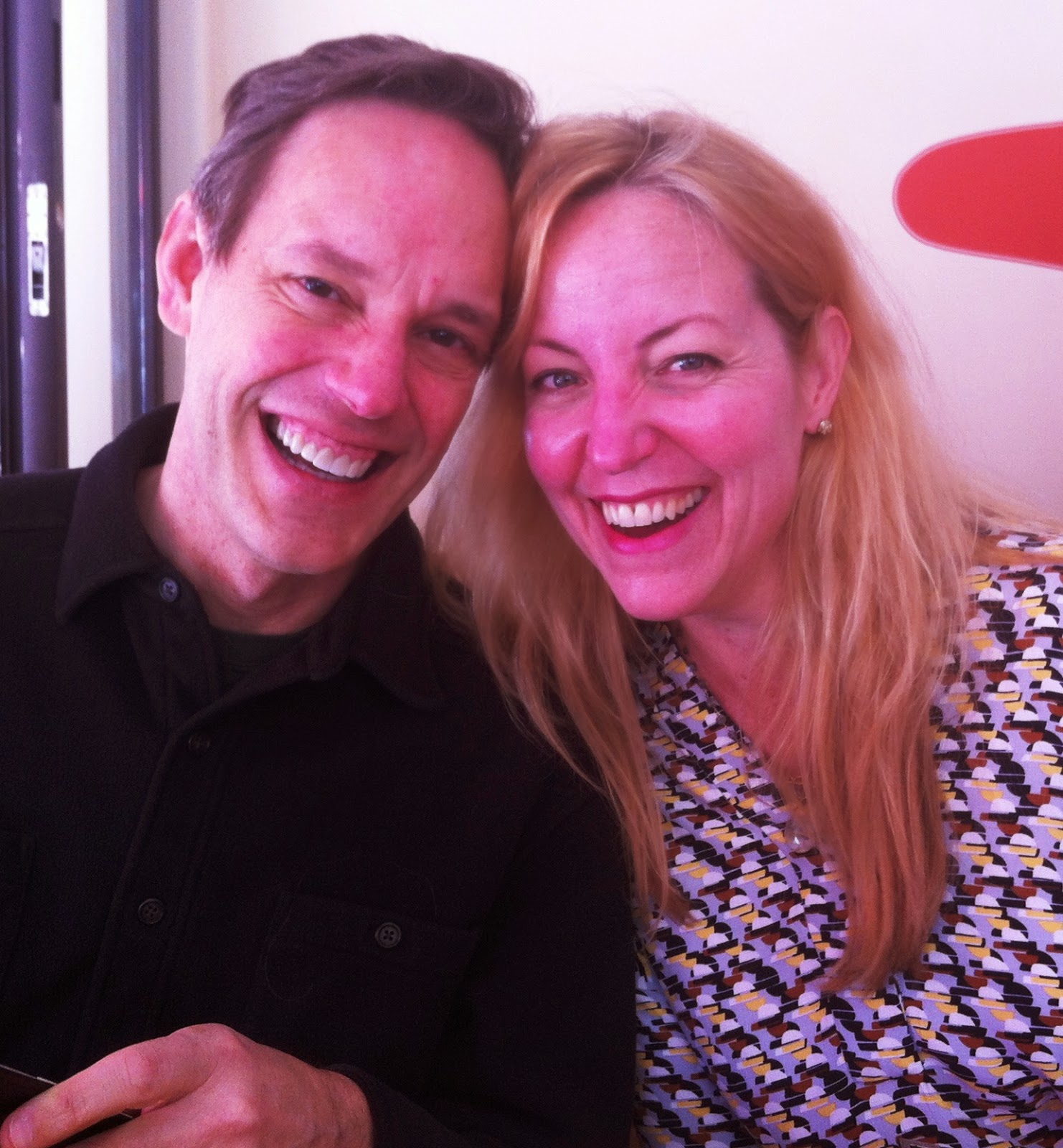 Composer Jake Heggie (left) and soprano Lise Lindstrom (right) in San Francisco, March 2015 Composer Jake Heggie (left) and soprano Lise Lindstrom (right) in San Francisco, March 2015