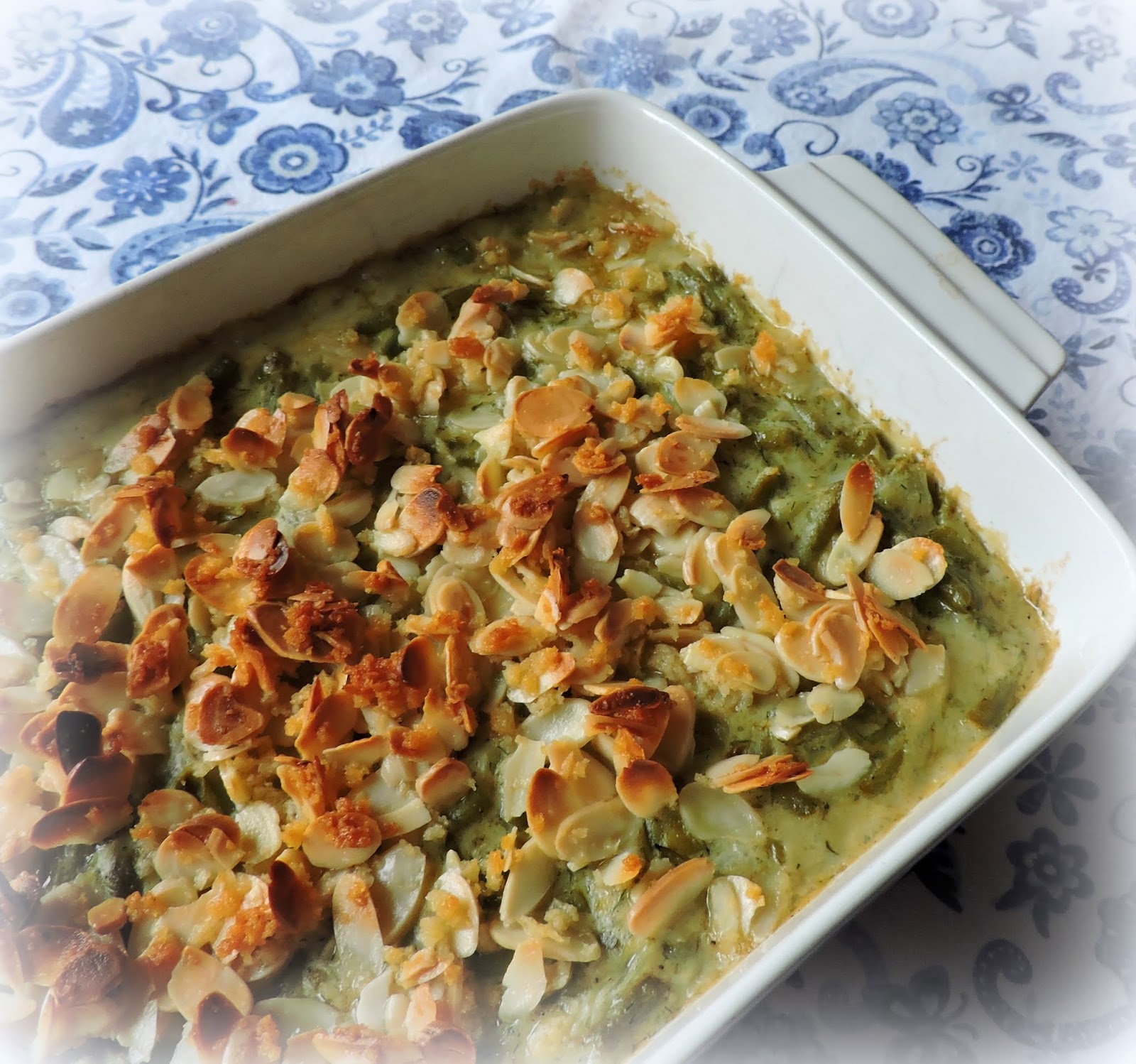 Green Bean & Almond Casserole The English Kitchen