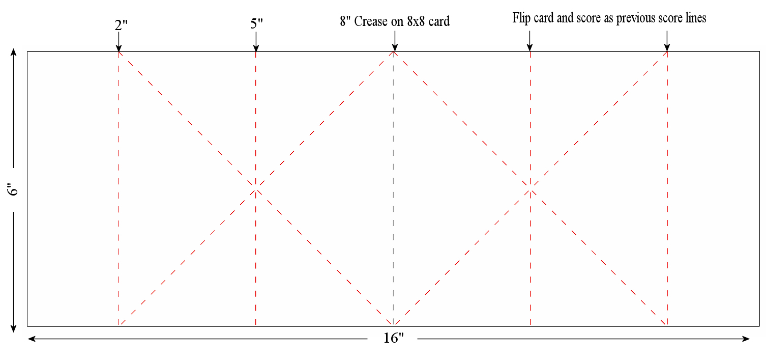 Jak Fancy Fold Concertina Card